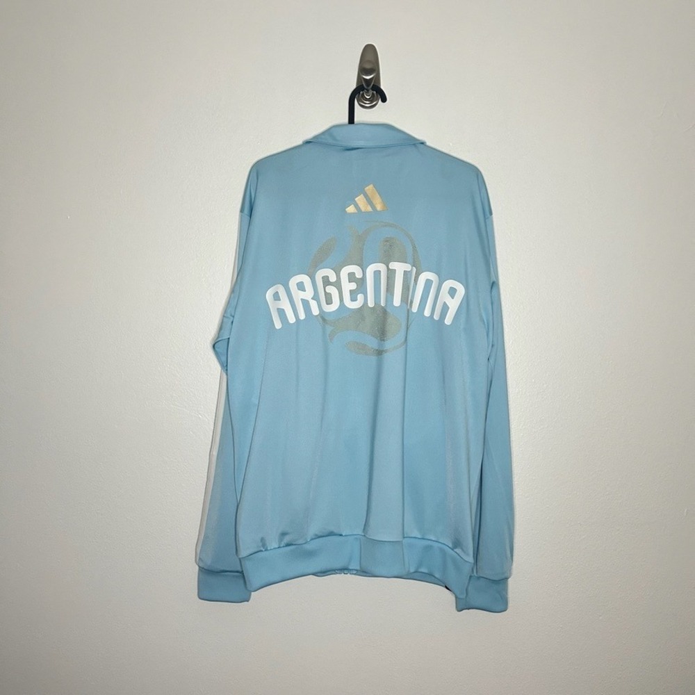 Adidas Argentina FIFA World Cup Track Jacket Sz M NWT